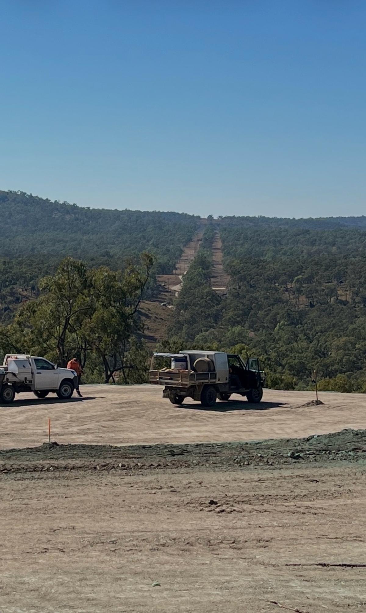 Power line clearing North QLD