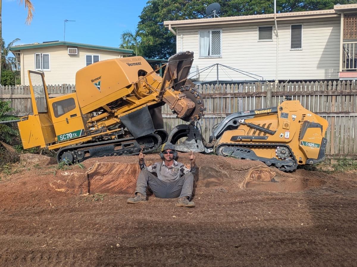 Vermeer stump grinders
